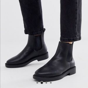 Asos Auto Chunky Chelsea Boots